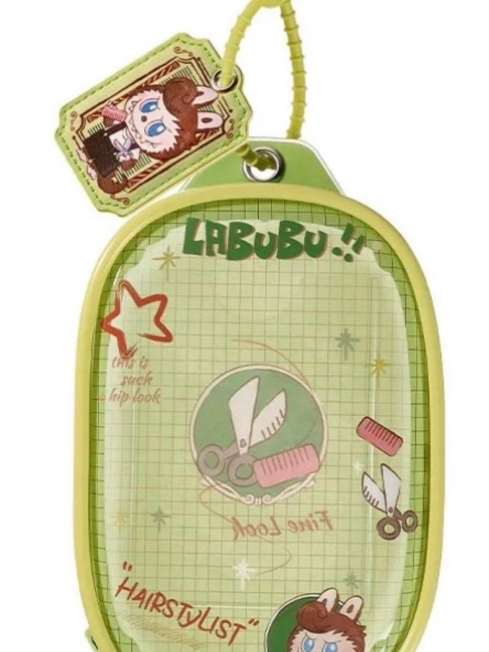 LABUBU POP MART Hair Salon The Monsters “Master Hairstylist” Display Bag